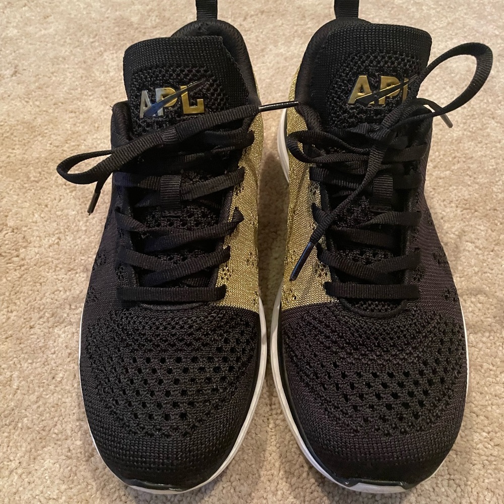 Worn 2 times inside only. Super cute limited edition APL shoes. Size 8.